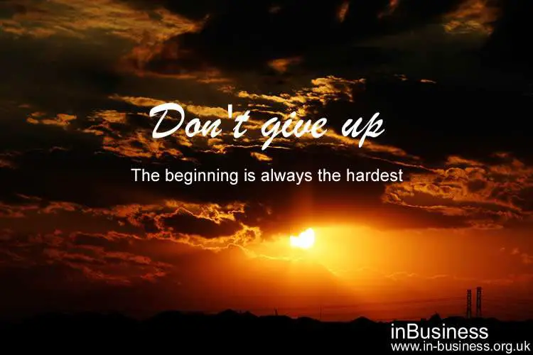 Authorpreneur - don't give up